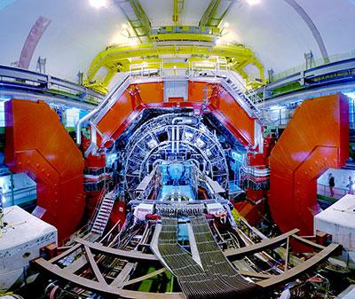 Photograph of the Alice detector at CERN