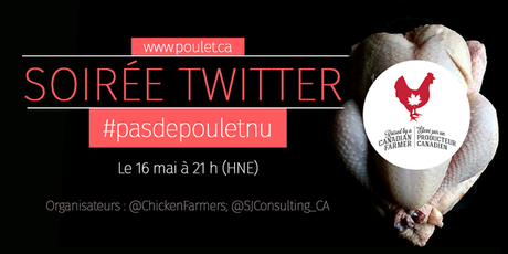 #PouletCA - #PasDePouletNu : Poulet farcis au jambon et cornichon et enrobé de bacon