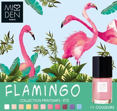 Miss Den : Flamant rose jusqu'au bout des ongles !