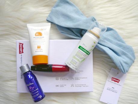 Birchbox s’habille en Levi’s, le récap de la box du mois de Mai