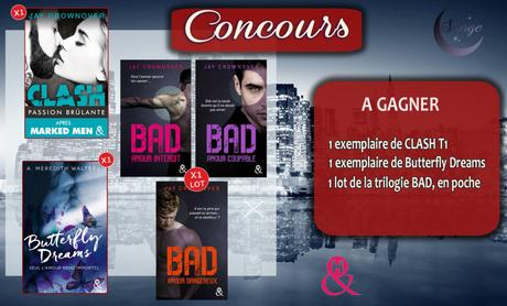 Clash T1, la Trilogie Bad et Butterfly Dreams à gagner sur Songe !