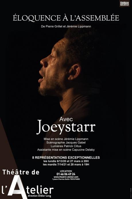 JoeyStarr au Théâtre de l’Atelier