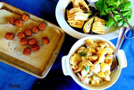 Salade de pommes de terre à l'anglaise