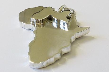 pendentif afrique argent