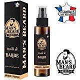 Test et avis huile de barbe Barbe N Blues, Le Paludier Huile de barbe man's beard - fabrication française - adoucit et protège les barbes - serum / huile à barbe pour homme - contenance : 75 ml