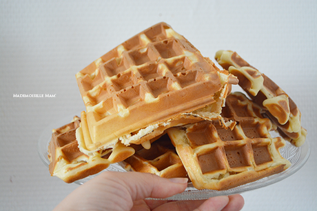 {Recette} Gaufres sans œufs et sans beurre