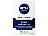 Nivea Men Baume Après-Rasage Peau Sensible 100 ml - Lot de 2