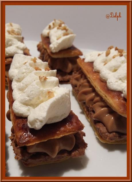 Millefeuille praliné Millefeuille praliné