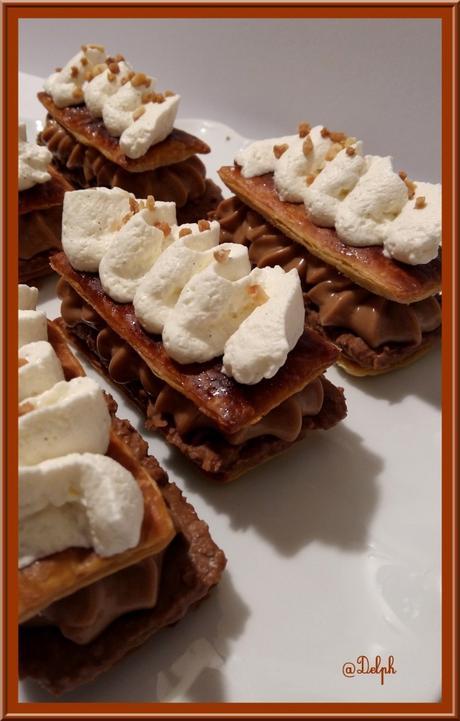 Millefeuille praliné Millefeuille praliné
