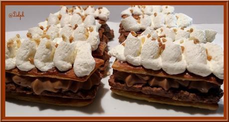 Millefeuille praliné