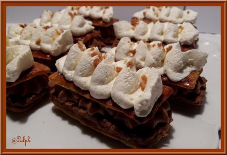 Millefeuille praliné Millefeuille praliné