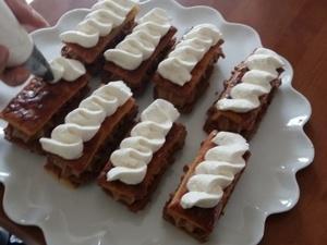 Millefeuille praliné Cliquer sur les photographies pour les agrandir
