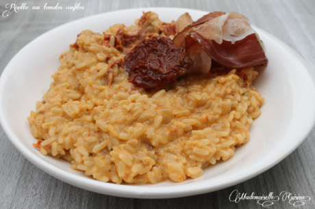 Risotto aux tomates confites