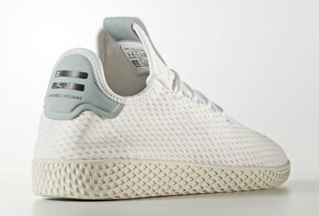 Pharrell x Adidas Tennis HU Coral présentée dans 8 nouveaux