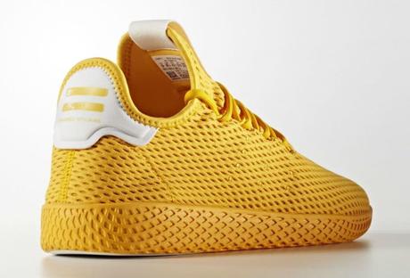 Pharrell x Adidas Tennis HU Coral présentée dans 8 nouveaux