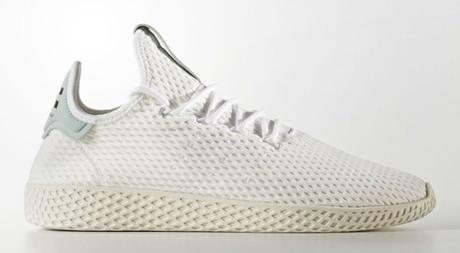Pharrell x Adidas Tennis HU Coral présentée dans 8 nouveaux