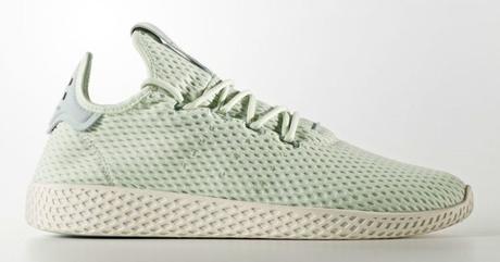 Pharrell x Adidas Tennis HU Coral présentée dans 8 nouveaux