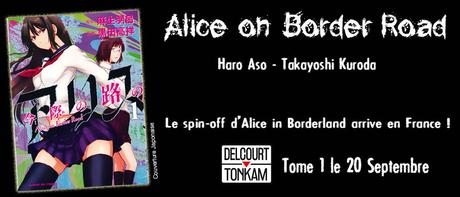 Le manga Alice on Border Road, spin-off d’Alice in Borderland, annoncé chez Delcourt/Tonkam