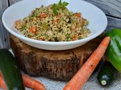 Quinoa/boulgour petits légumes