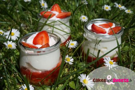 Cheesecake Fraise Rhubarbe