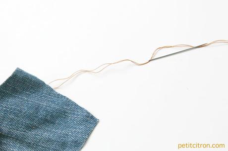 Comment commencer une couture à la main sans faire de noeud