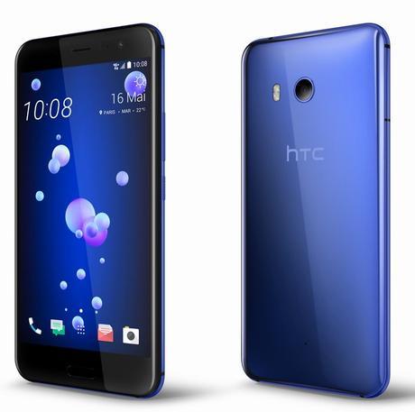 Nouveau smartphone HTC U11, sensible à la pression