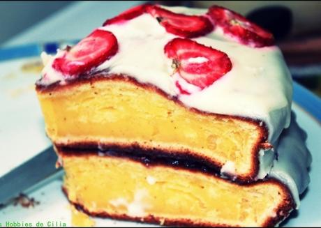 Layer cake à la fraise *.*