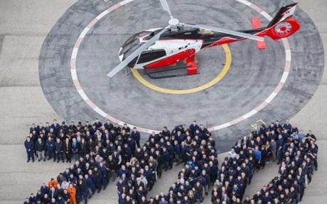 Airbus Helicopters célèbre la sortie d’usine du 700ème H130