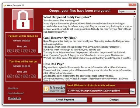 À propos de WannaCry, le logiciel malveillant qui a (presque) semé le chaos sur la planète