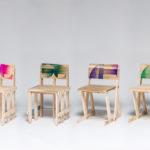 Patterned Pallet Chair par le studio Craft Combine