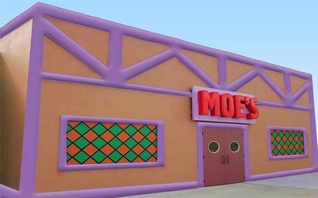 Les Simpson : une version gonflable de la Taverne de Moe