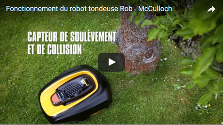 Robot-tondeuse : découvrez la MC Culloch ROB 1000, autonome et intuitive