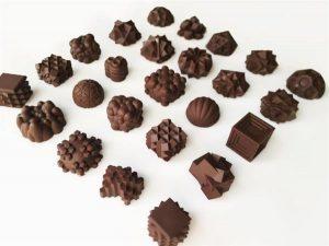 Formes chocolats