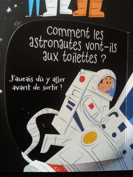 Jouer et découvrir #67 -  Mon livre des questions-réponses – L’espace. Usborne – 2017 (Dès 6 ans)