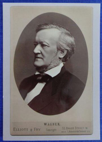 Une photographie de Richard Wagner par Elliot & Fry