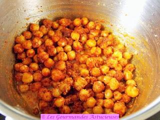 Riz aux pois chiches épicés et au chou Cima di Rapa (Vegan)