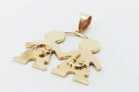 Pendentif enfant en or pendentif enfant en or 18 carats