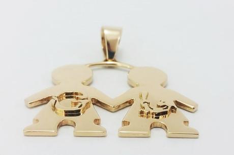 Pendentif enfant en or pendentif enfant en or massif