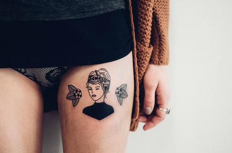 Illustrations and tatoos by Johanna Olk