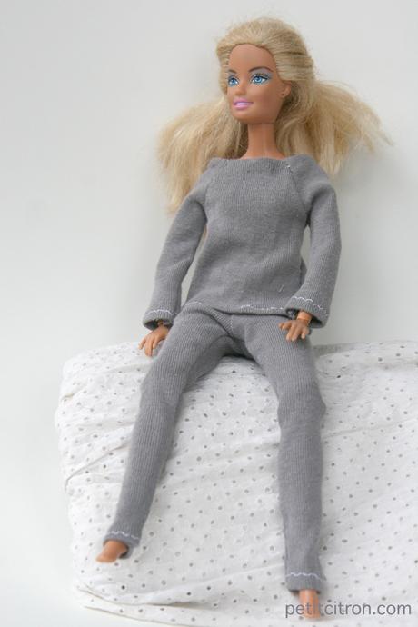 Nouveau patron pour Barbie : le leggings