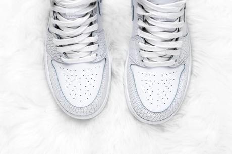 Air Jordan 1 Heiress White Pure Platinum