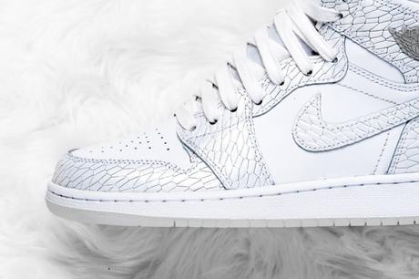 Air Jordan 1 Heiress White Pure Platinum