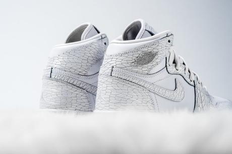 Air Jordan 1 Heiress White Pure Platinum