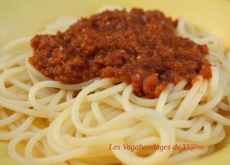Spaghetti zigni végétariens