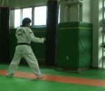 vidéo karate punching ball