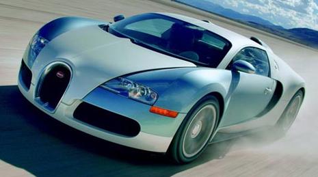 bugatti veyron TOP 10 voiture les plus rapides au monde