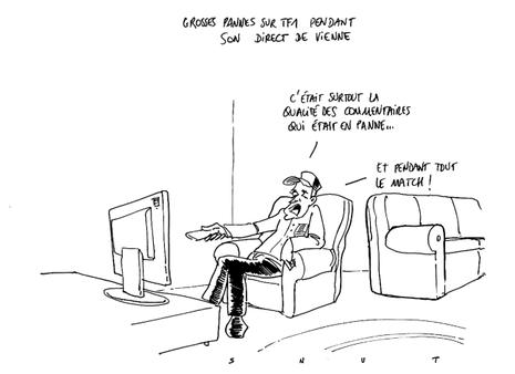 Grosse panne de direct pour TF1 pendant Turquie / Allemagne