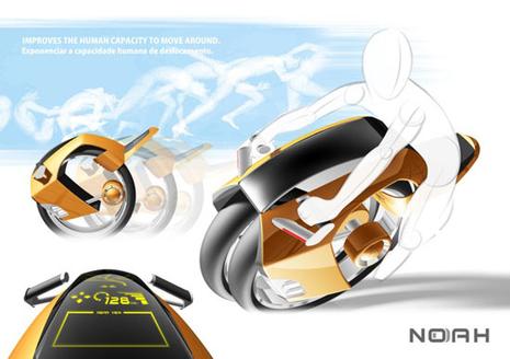 Le concept de moto Noah