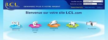 LCL : Nouveau site www.lcl.com