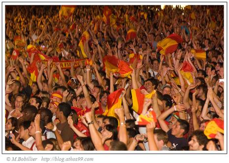 Allemagne Espagne FanZone Euro 2008 Genève